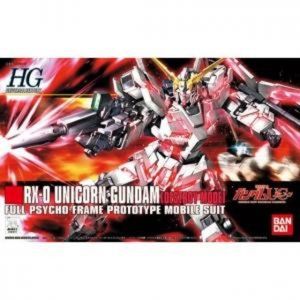 BANDAI Gundam RX-0 Unicorn Gundam Destroy Mode 1/144 HGUC